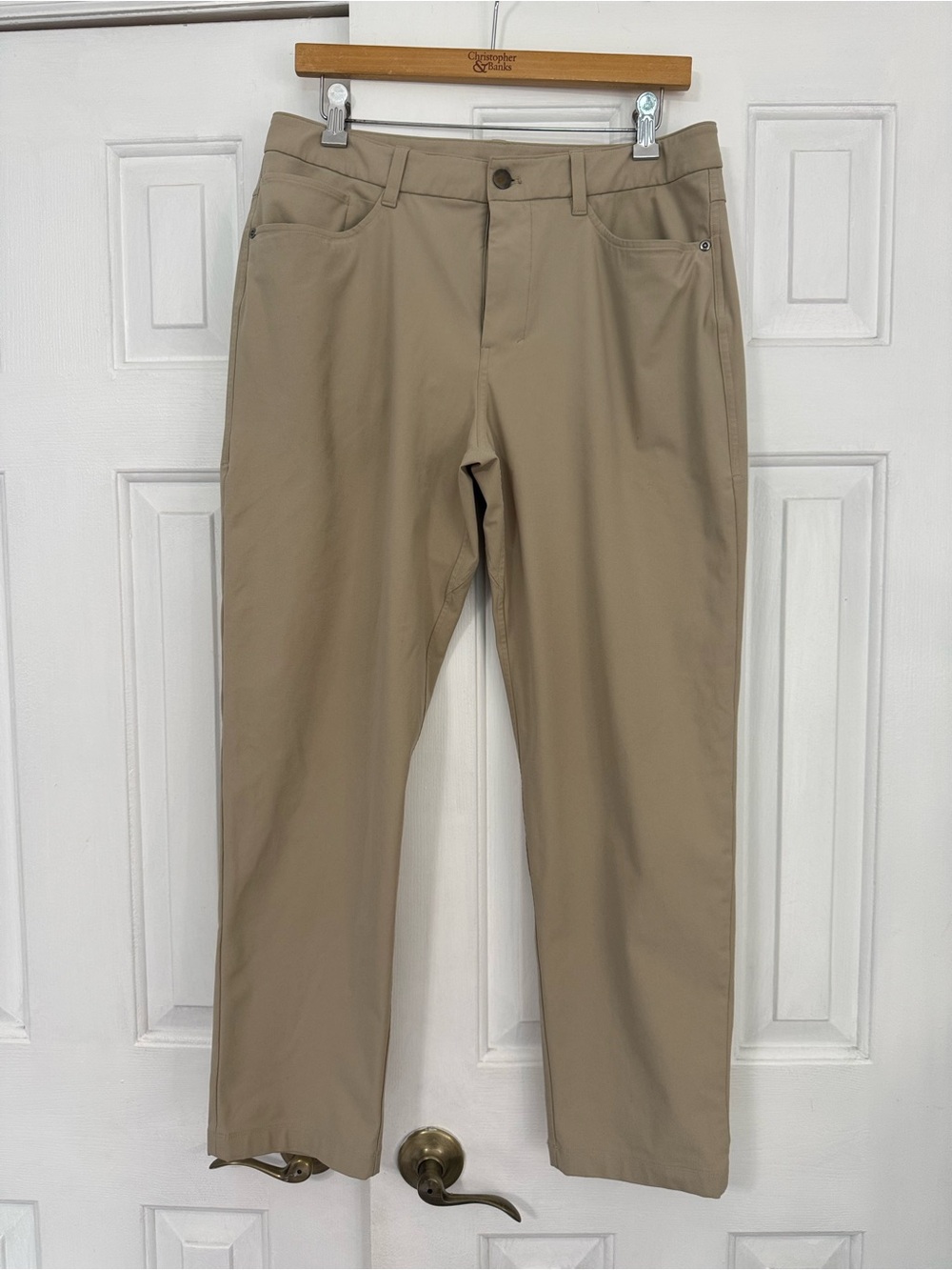 Lululemon Khaki ABC Classic-Fit 5-Pocket Pant